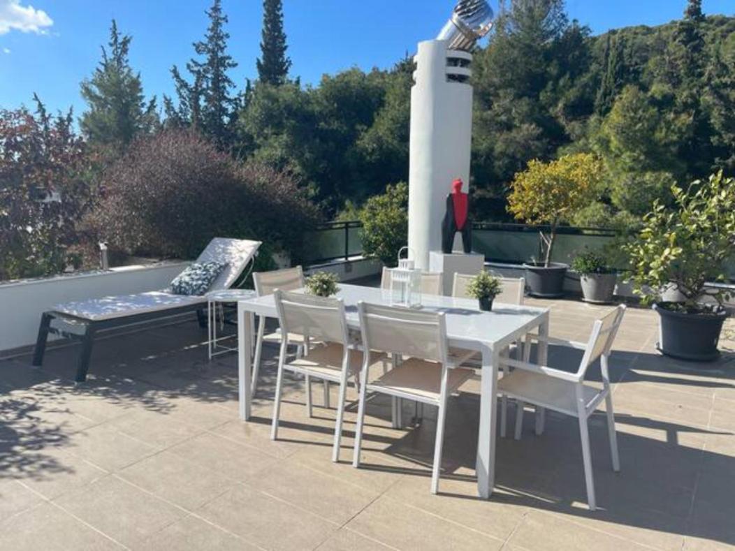 Apartamento Athens Lycabettus Hill Penthouse, Private Roof Garden & Pool Exterior foto