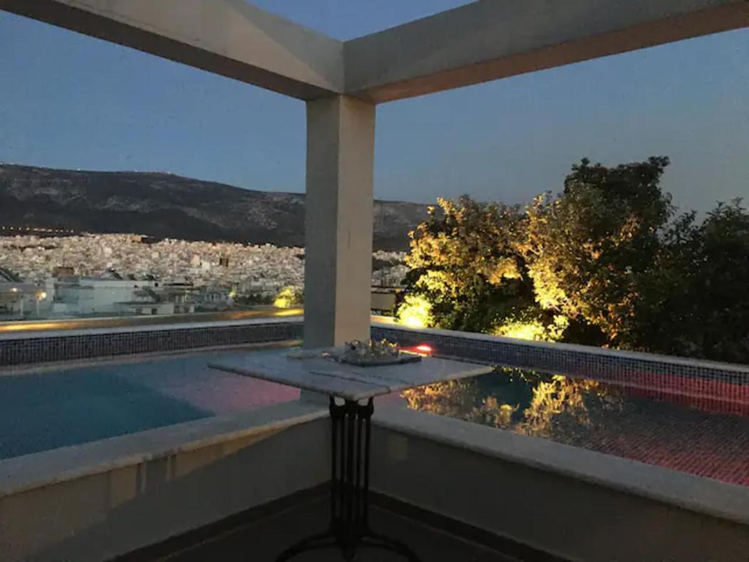 Apartamento Athens Lycabettus Hill Penthouse, Private Roof Garden & Pool Exterior foto