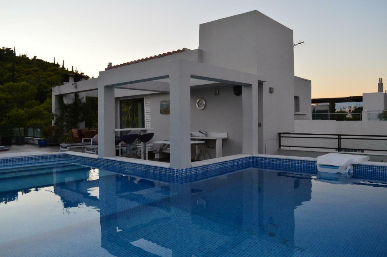 Apartamento Athens Lycabettus Hill Penthouse, Private Roof Garden & Pool Exterior foto